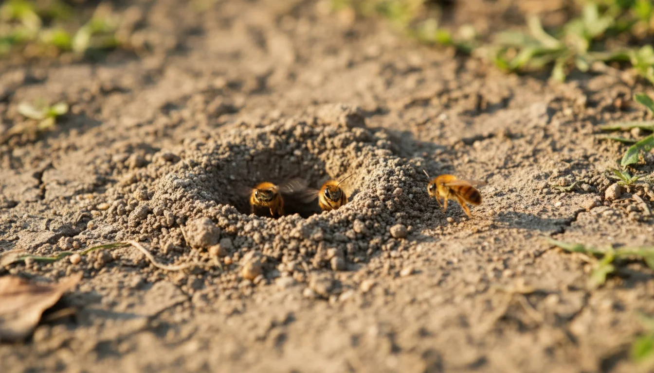 How to Get Rid of Bees in the Ground: 6 Methods That Work