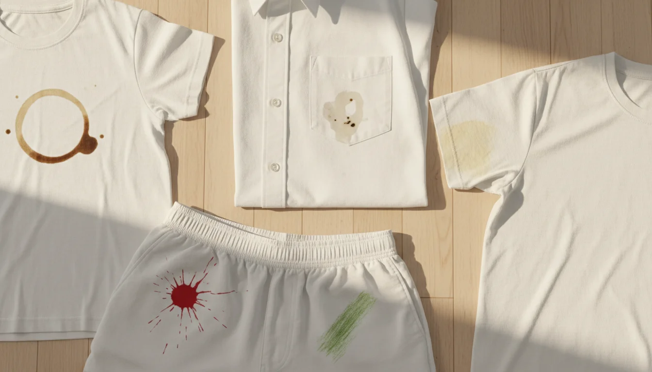 How to Get Rid Of Common Stains on Clothes: 6 ways to rescue stained clothing