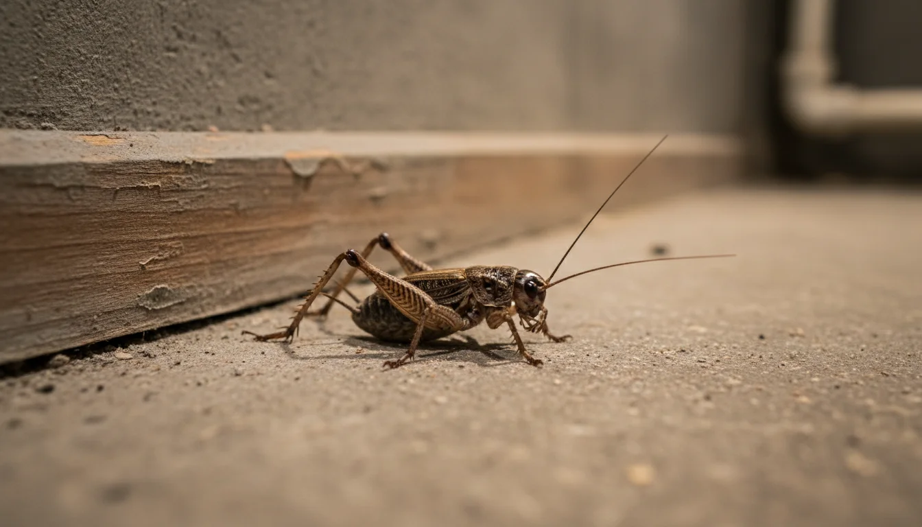 How to Get Rid of Crickets in the House: 9 Methods That Work