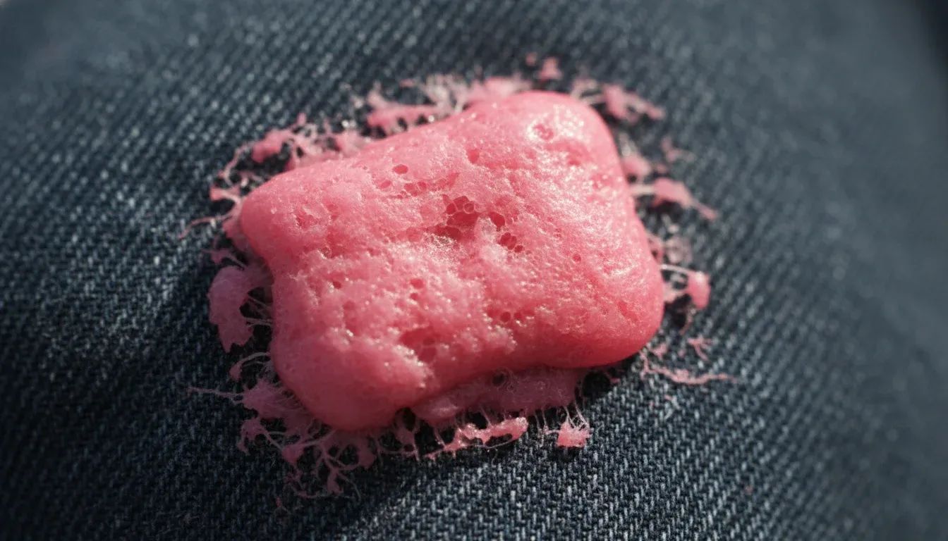 How to Get Rid Of Gum from Clothes: 2 tricks to peel off stuck gum